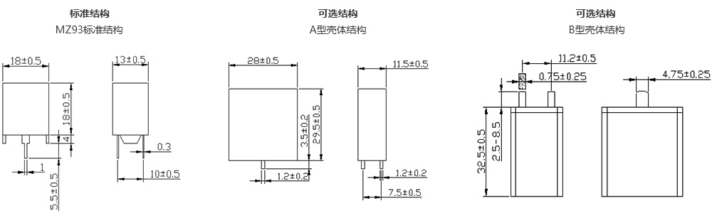 保護用PTC熱敏電阻